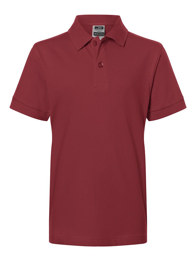 Kinder Polo Weinrot