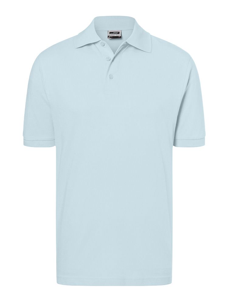 Polohemd Herren in Hellblau - Classic