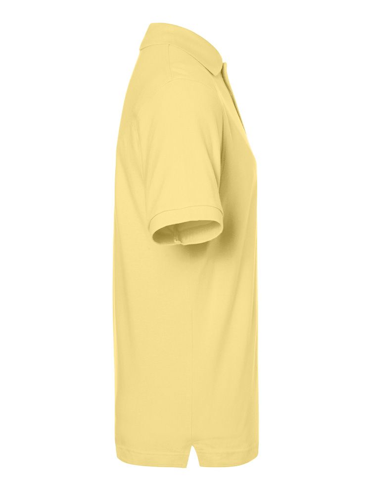 Polohemd Herren in Hellgelb