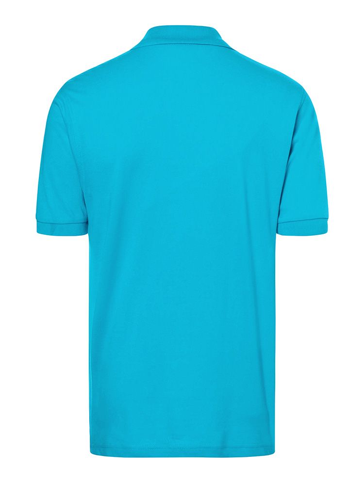 Polohemd Herren in Türkis