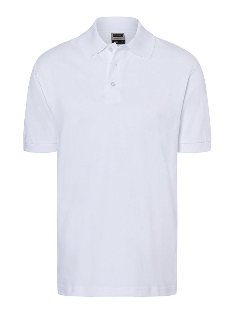 Polohemd Herren Weiß