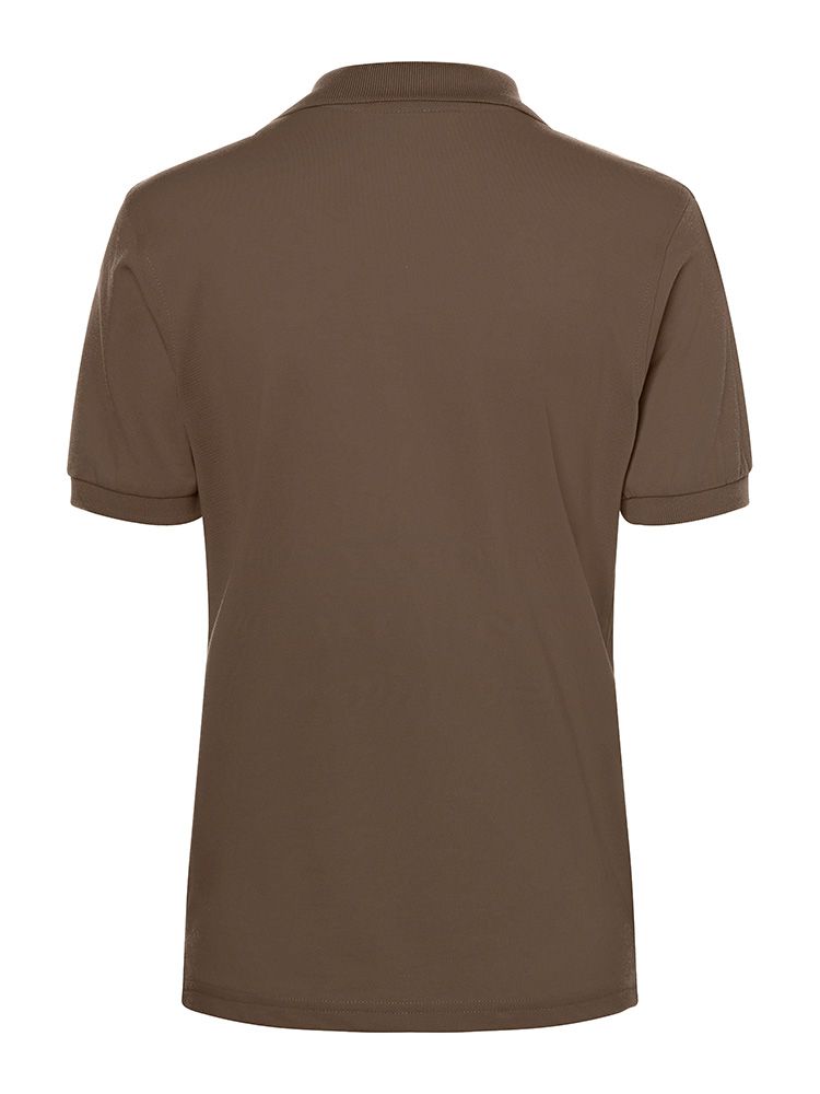 Polohemd Damen in Braun