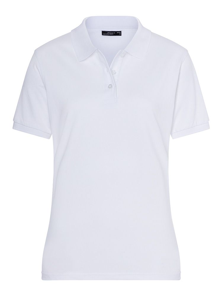 Polohemd Damen Weiß