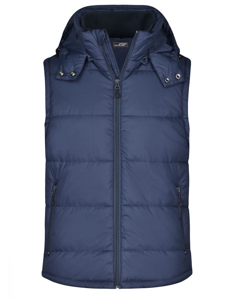 Stepp-Kapuzenweste Herren