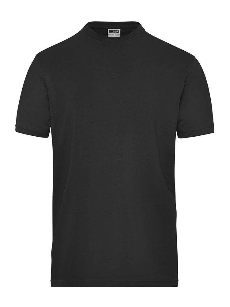 Herren Work BIO Stretch T-shirt Solid