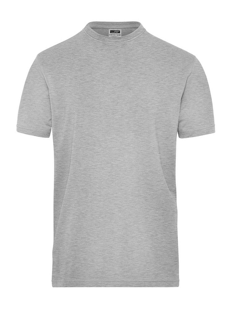 Mens Work BIO Stretch T-shirt Solid