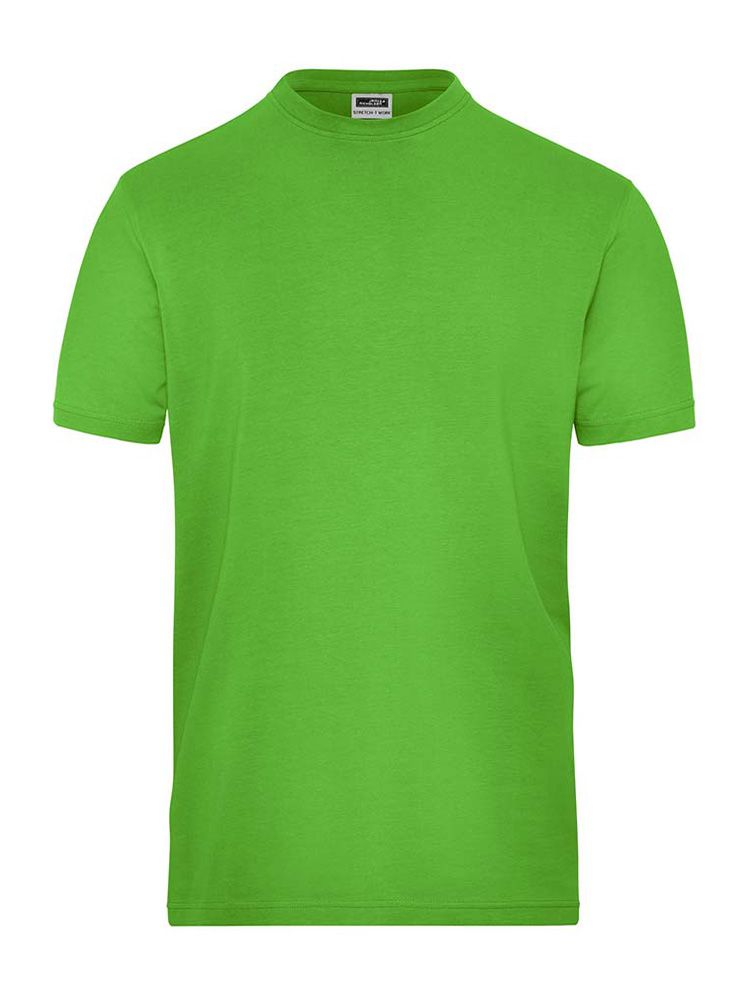 Mens Work BIO Stretch T-shirt Solid