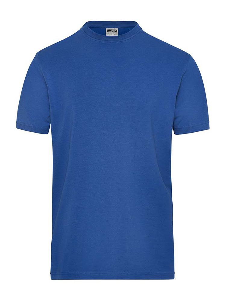 Mens Work BIO Stretch T-shirt Solid