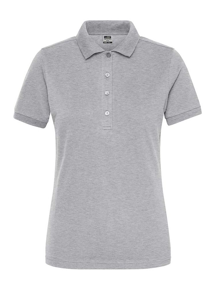 Damen Work BIO Stretch Poloshirt Solid