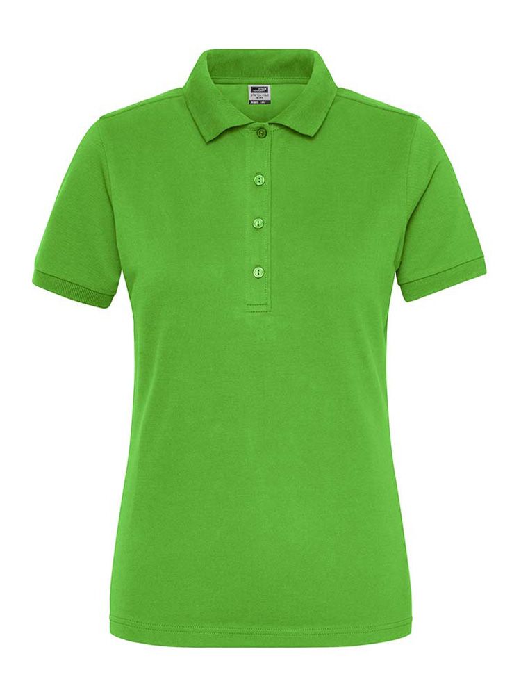 Damen Work BIO Stretch Poloshirt Solid