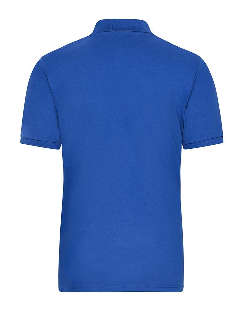 Stretch Polo Blau