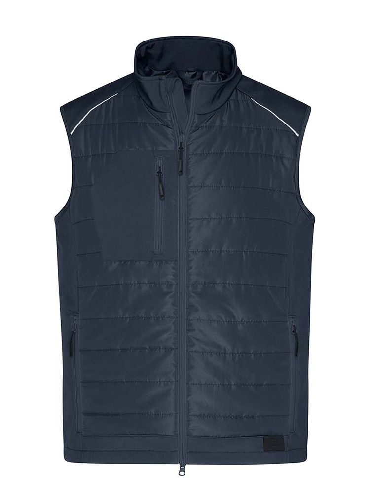 Steppwesten für Herren Grau