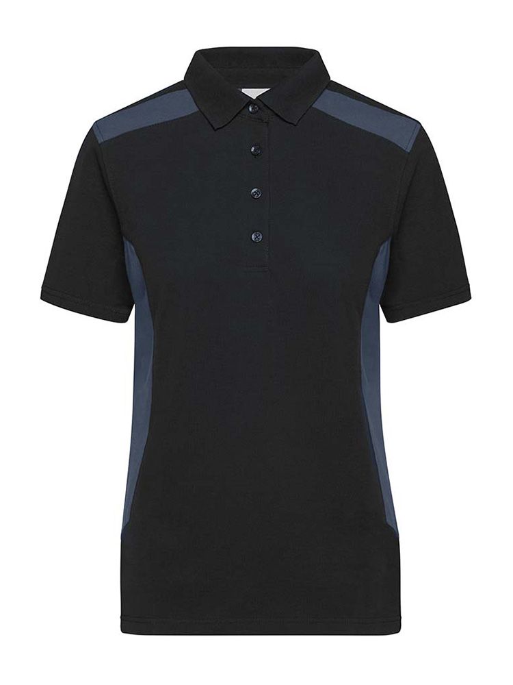 Arbeits-Poloshirt für Damen in Schwarz