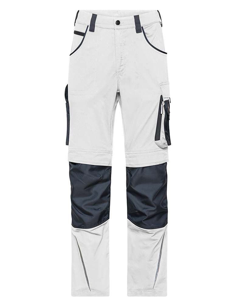 Weiße Arbeitshose