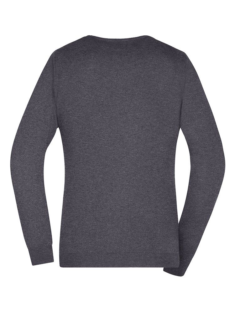 Strickpullover Damen Dunkelgrau