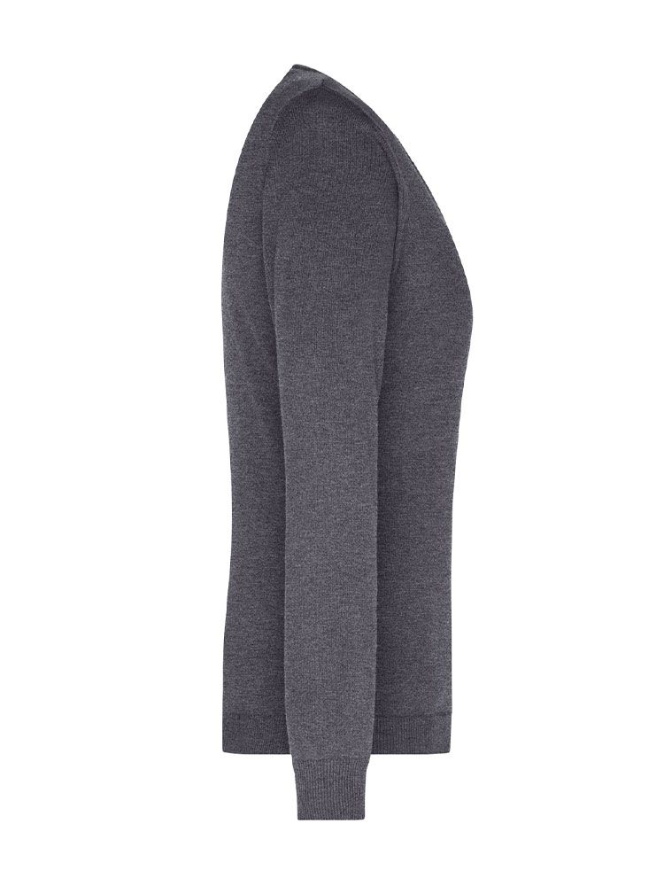 Strickpullover Damen Dunkelgrau