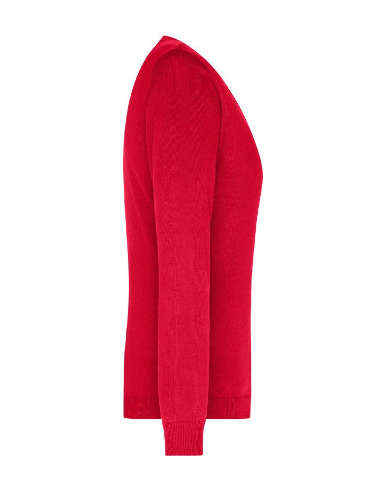 Strickpullover Damen Rot