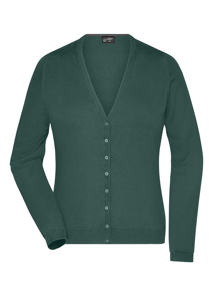 Grüne Strickjacke Damen