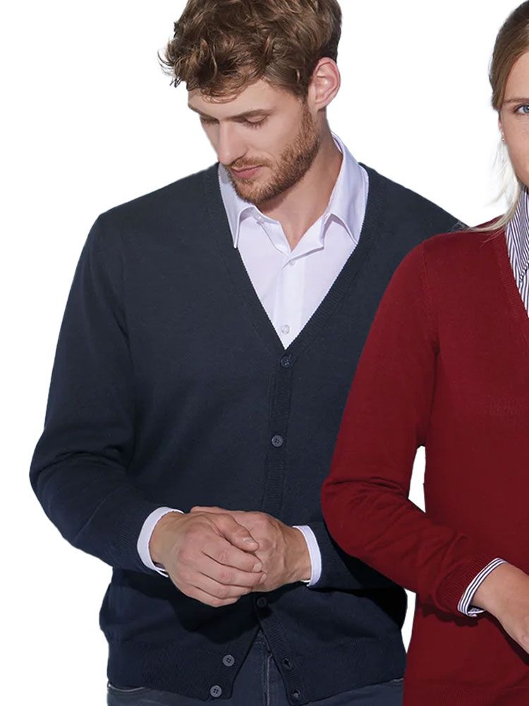 Strickjacke Dunkelblau