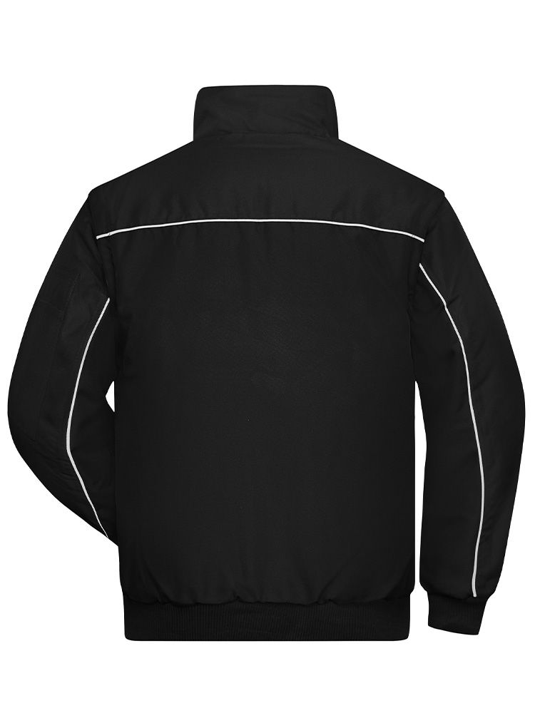 Warme Arbeitsjacke Schwarz