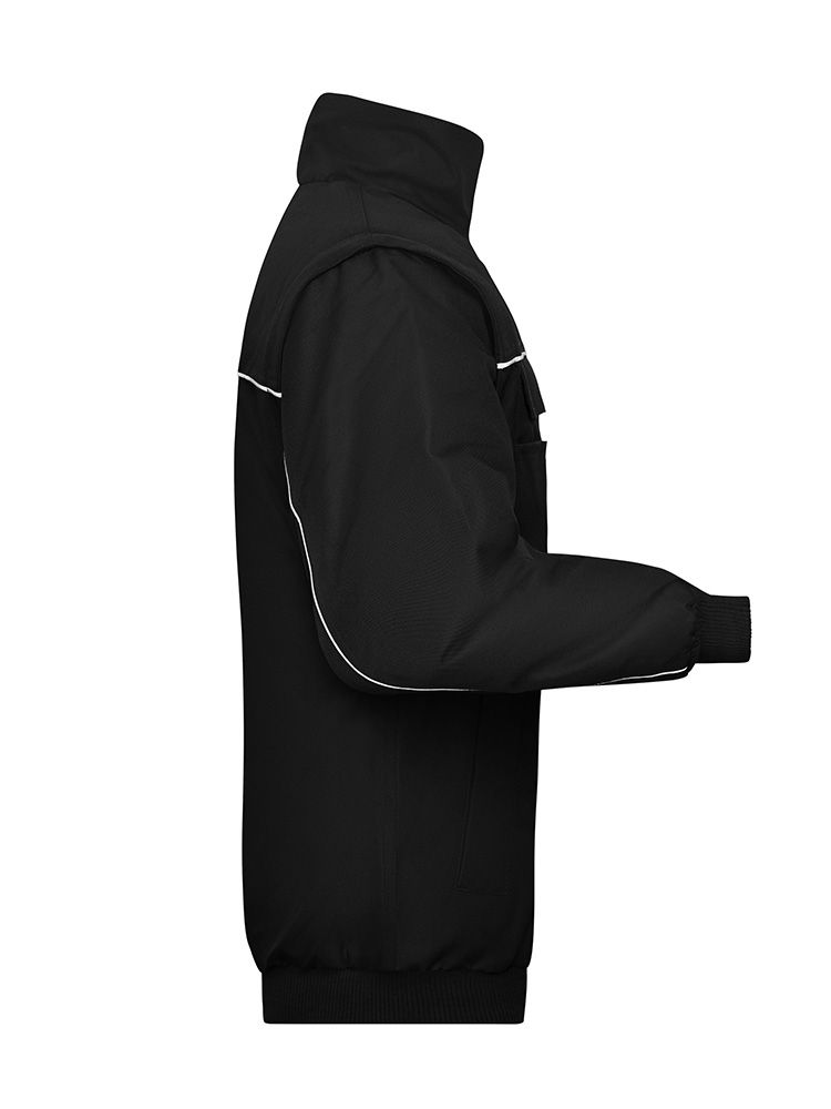 Warme Arbeitsjacke Schwarz