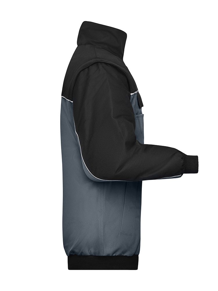 Warme Arbeitsjacke Grau