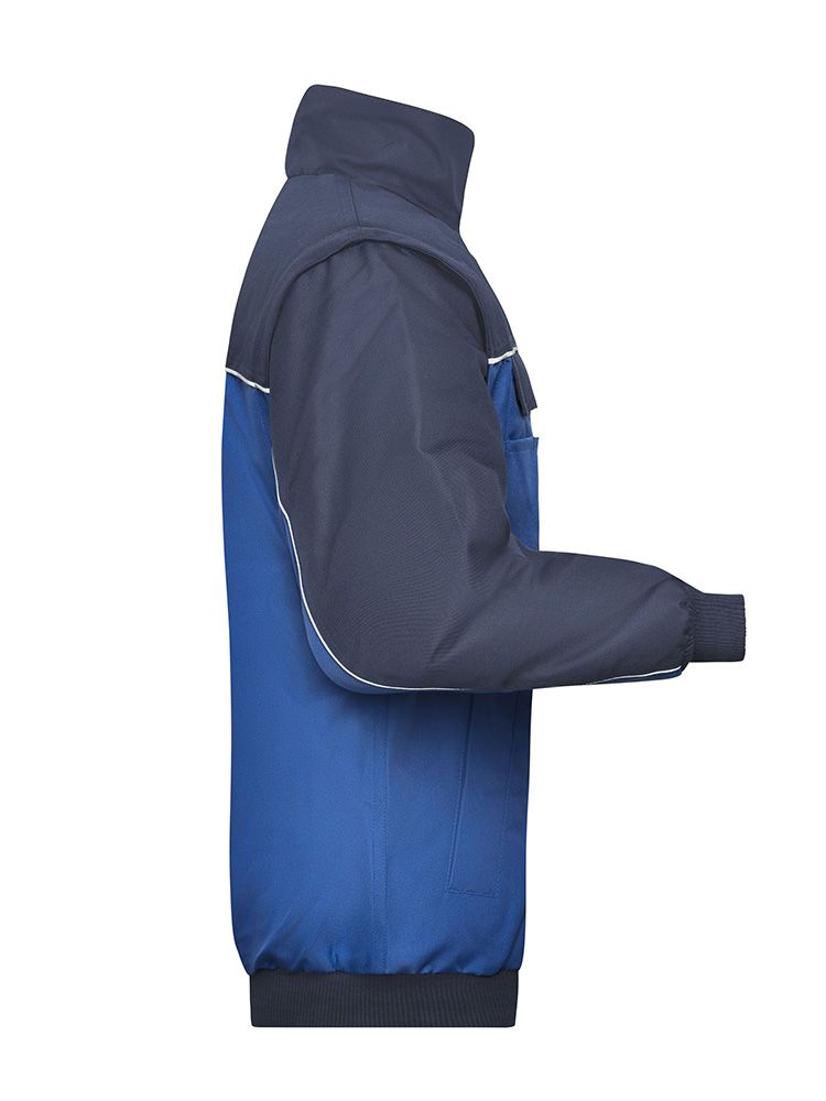 Warme Arbeitsjacke Blau
