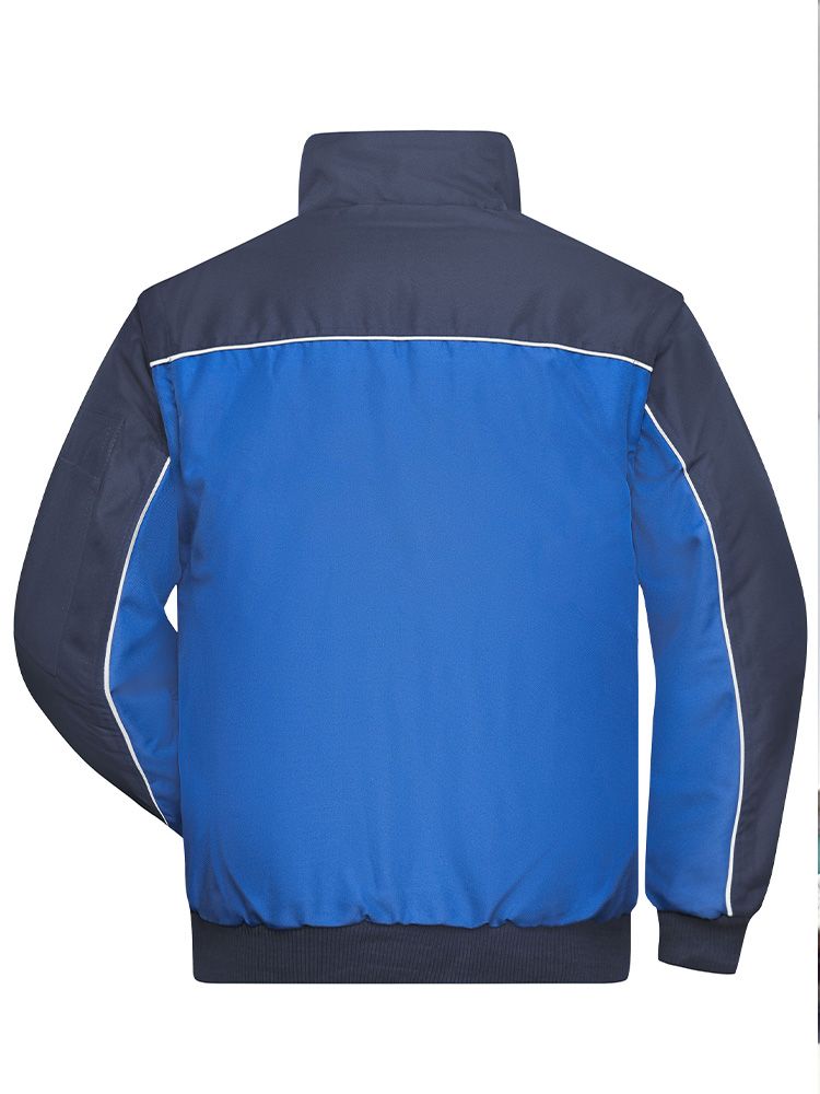 Warme Arbeitsjacke Blau