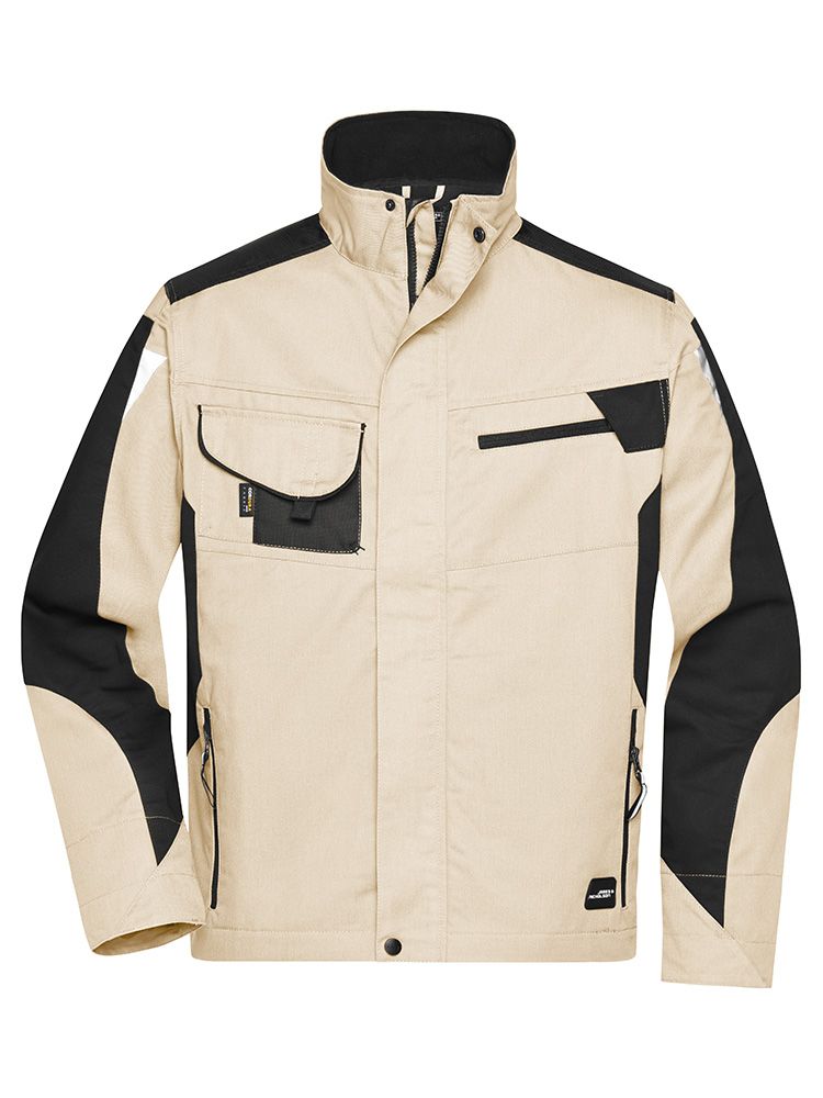 Arbeitsjacke Beige