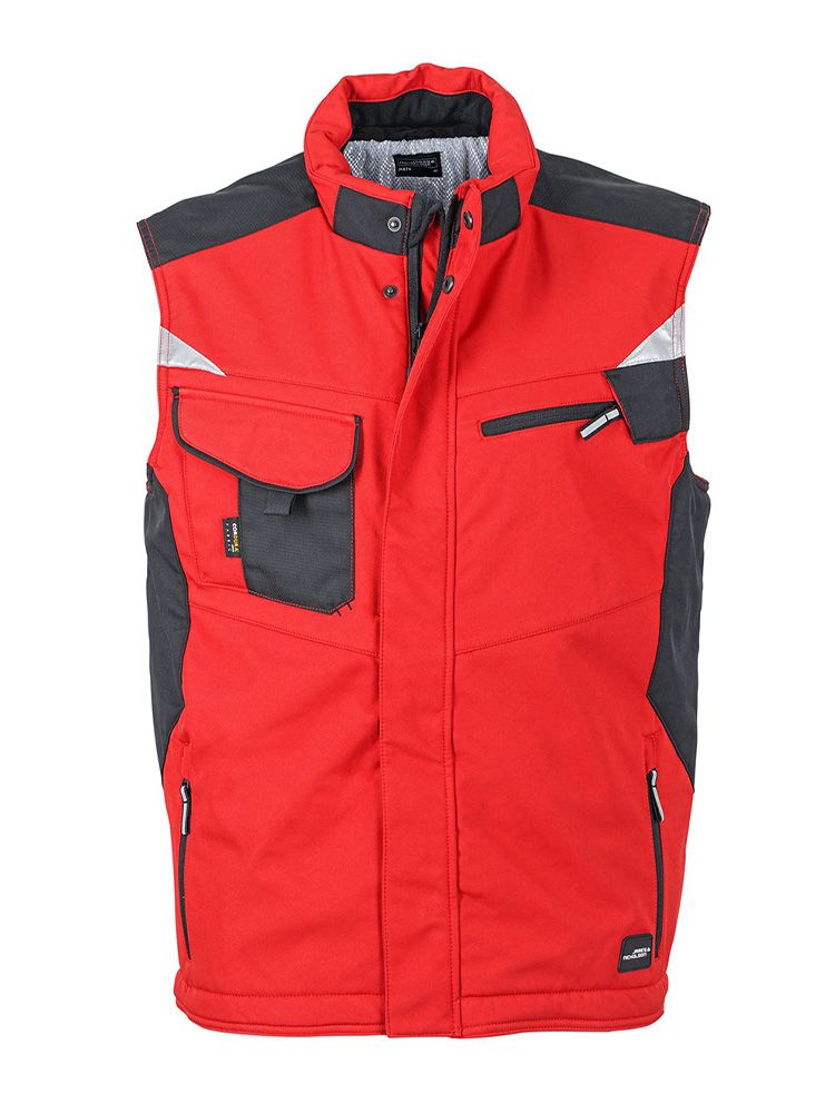 Arbeitsweste Rot