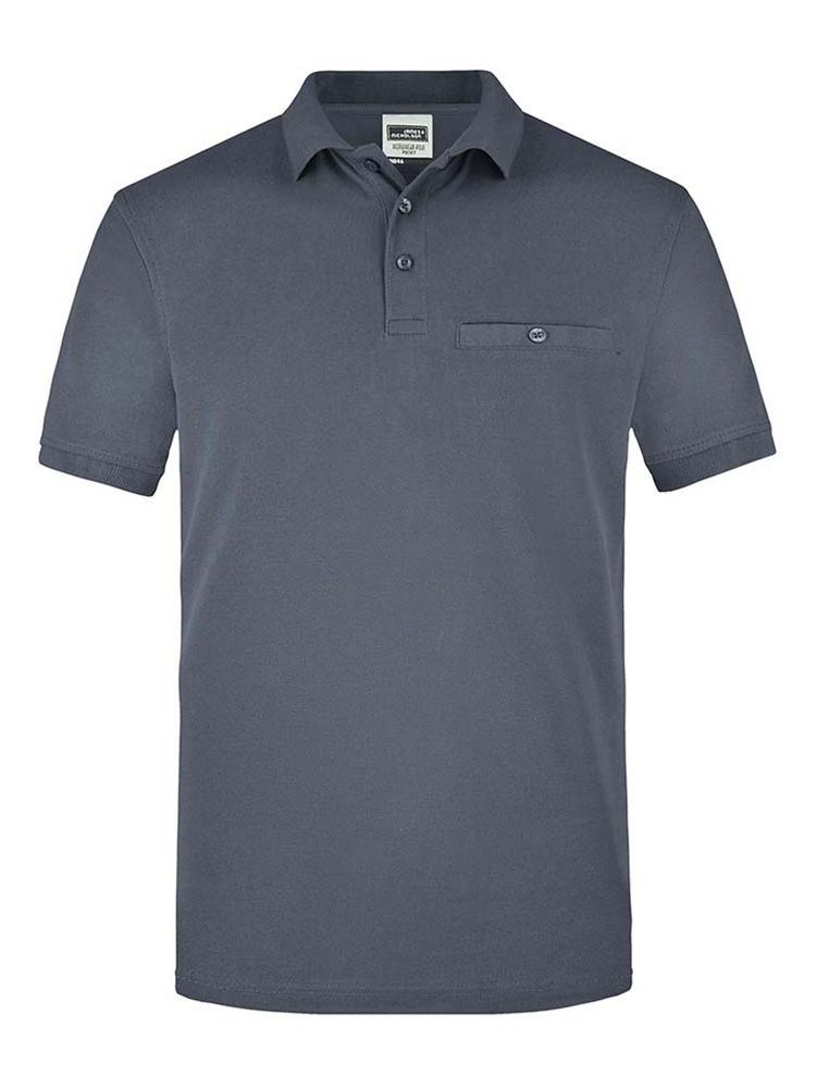 Mens Workwear Polo Shirt Pocket Essential