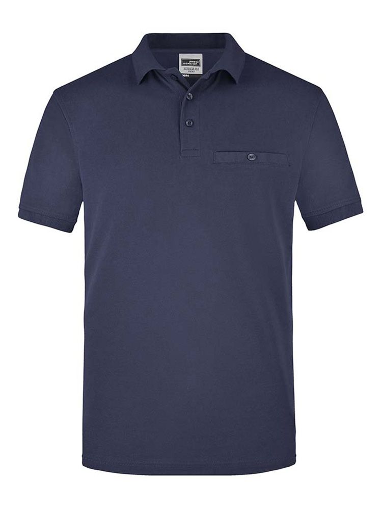 Mens Workwear Polo Shirt Pocket Essential