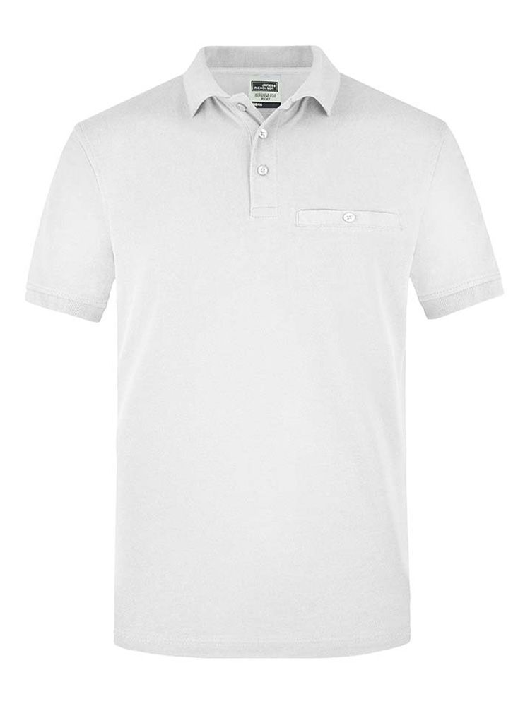 Mens Workwear Polo Shirt Pocket Essential