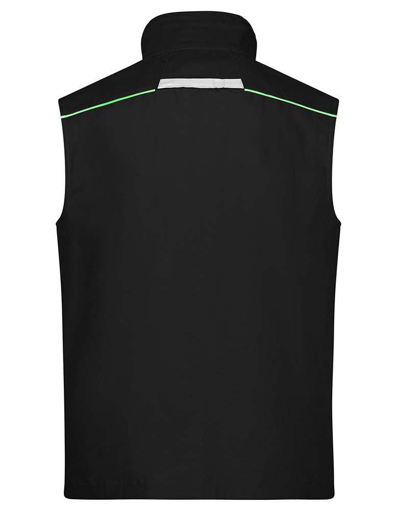 Leichte Arbeitsweste in Schwarz