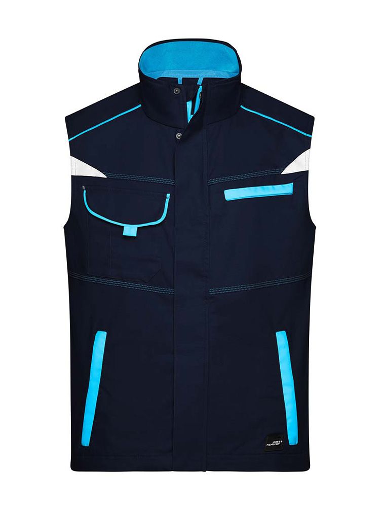 Leichte Arbeitsweste in Dunkelblau
