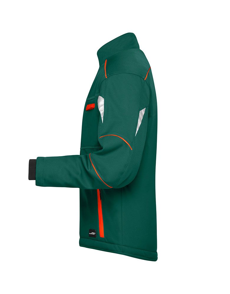 Workwear softshell jacket lined Color
