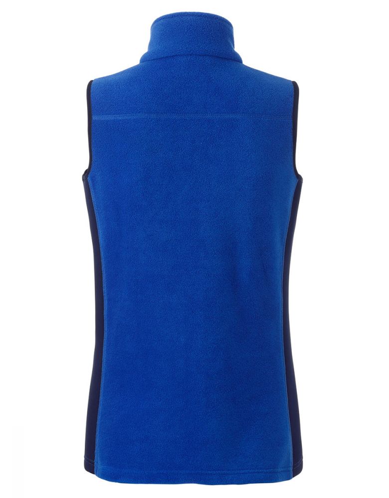 Fleece Weste Damen Blau
