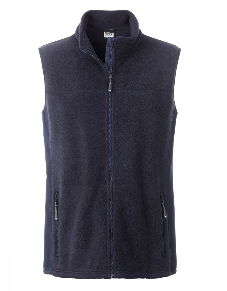 Fleece Weste Herren Dunkelblau