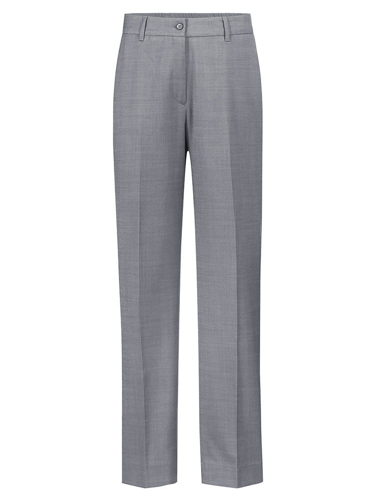 Moderne Damen Hose Hellgrau