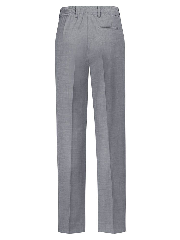 Moderne Damen Hose Hellgrau