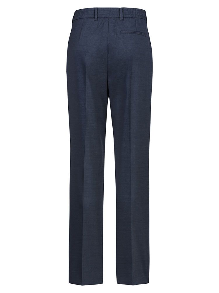Gerade Damen Hose Dunkelblau