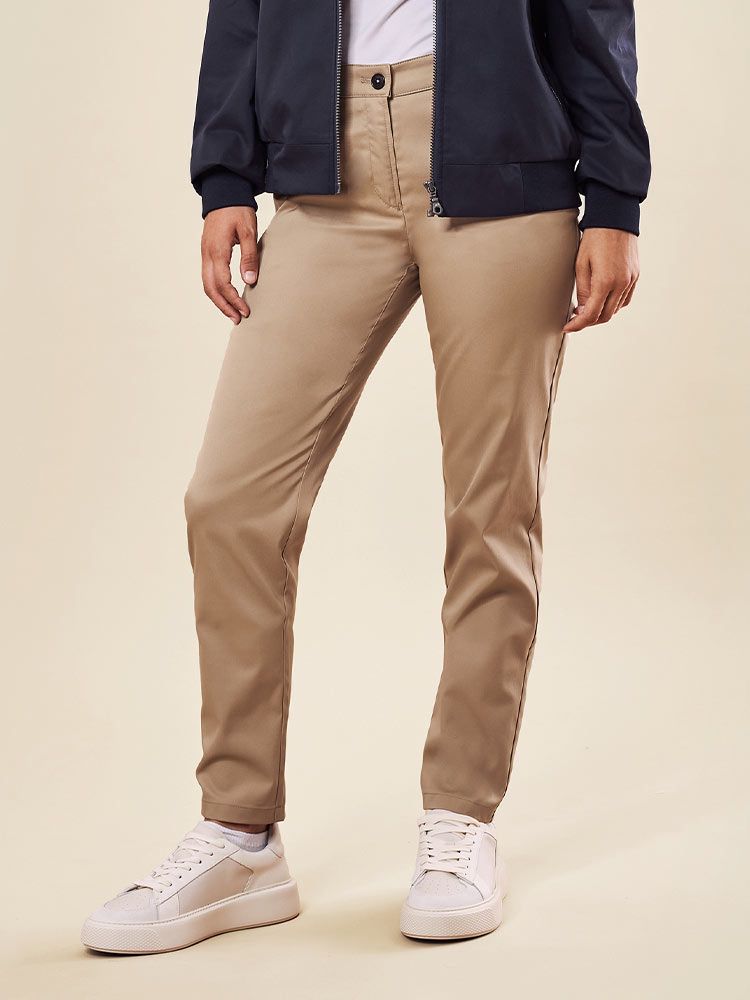 Beige Chino Damen