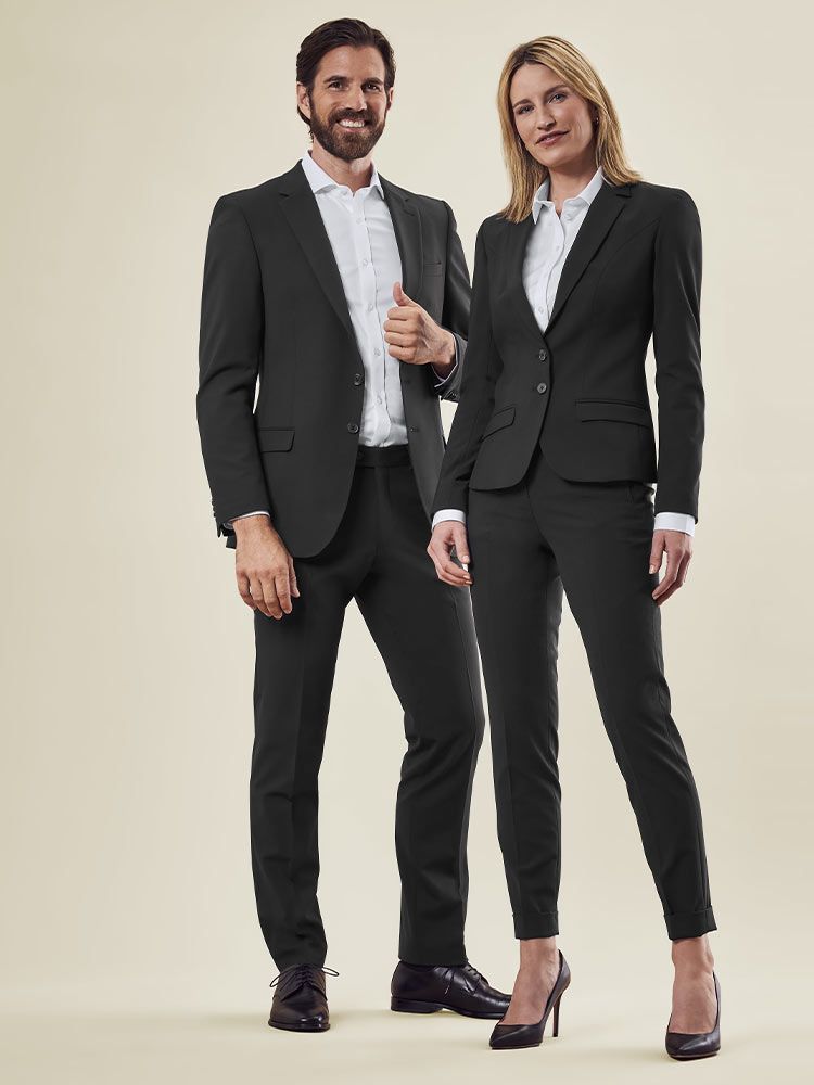 Graue Business-Hose Herren