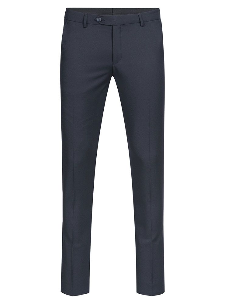 Herren Anzugshose Dunkelblau