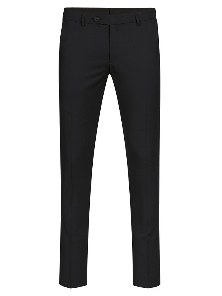 Herren Anzugshose Schwarz