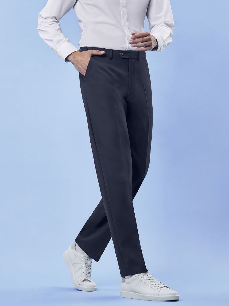 Anzughose Dunkelblau