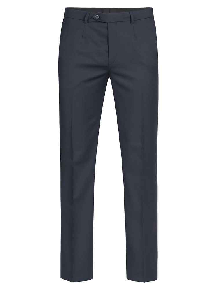 Anzughose Dunkelblau