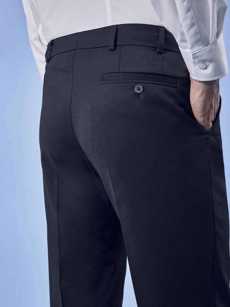 Anzughose Dunkelblau