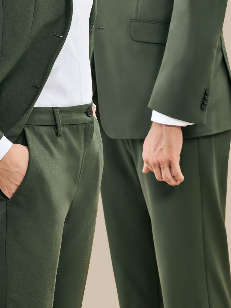 Herren Hose Olivgrün