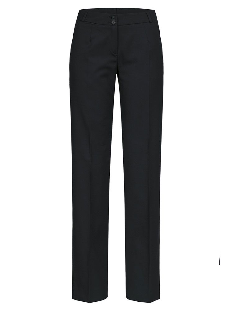 Damen Business Hose Schwarz